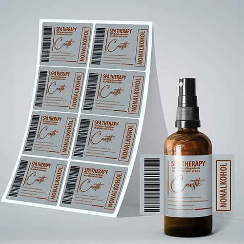 Stiker Silver Matte — foto 1
