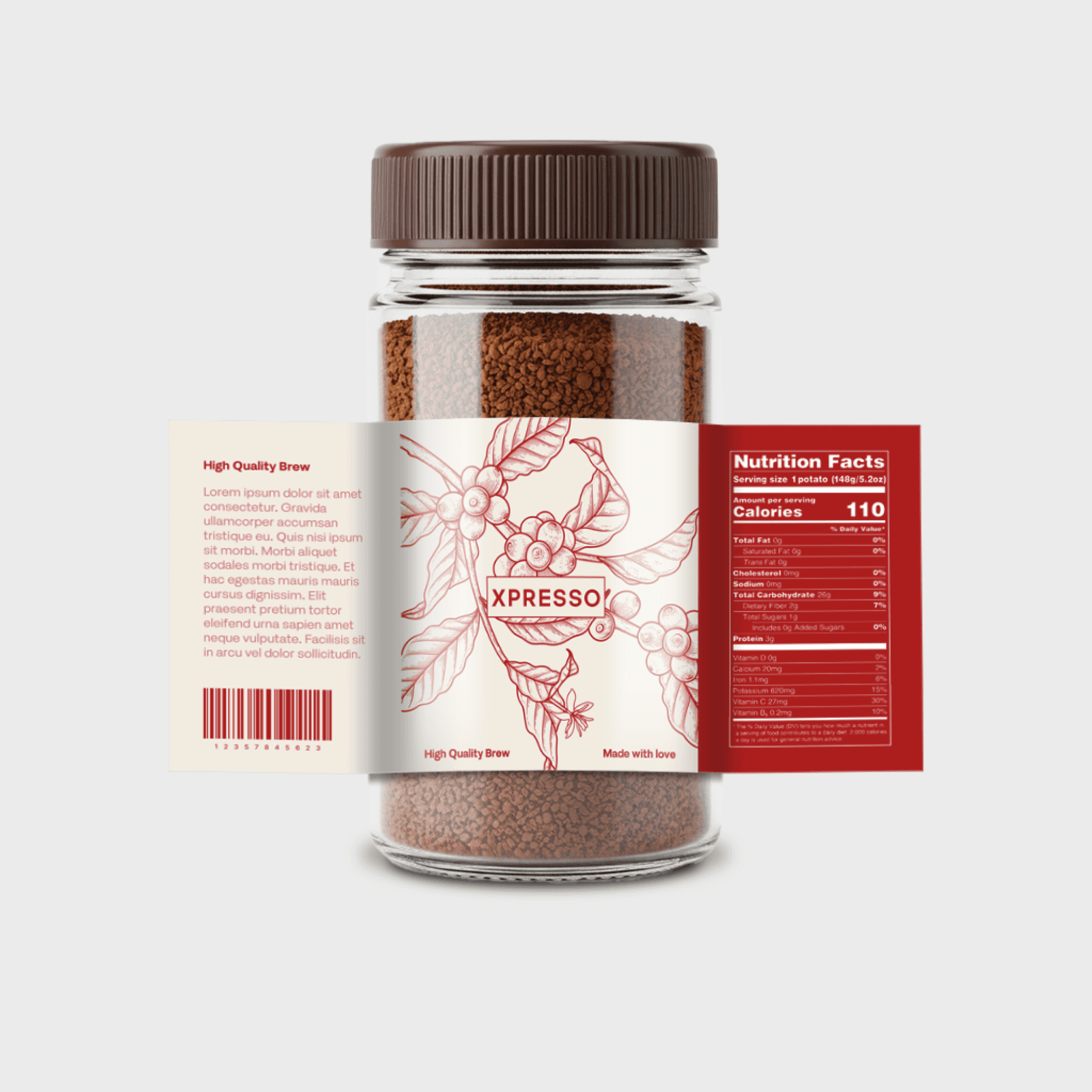Sticker Label - 15 x 7 cm