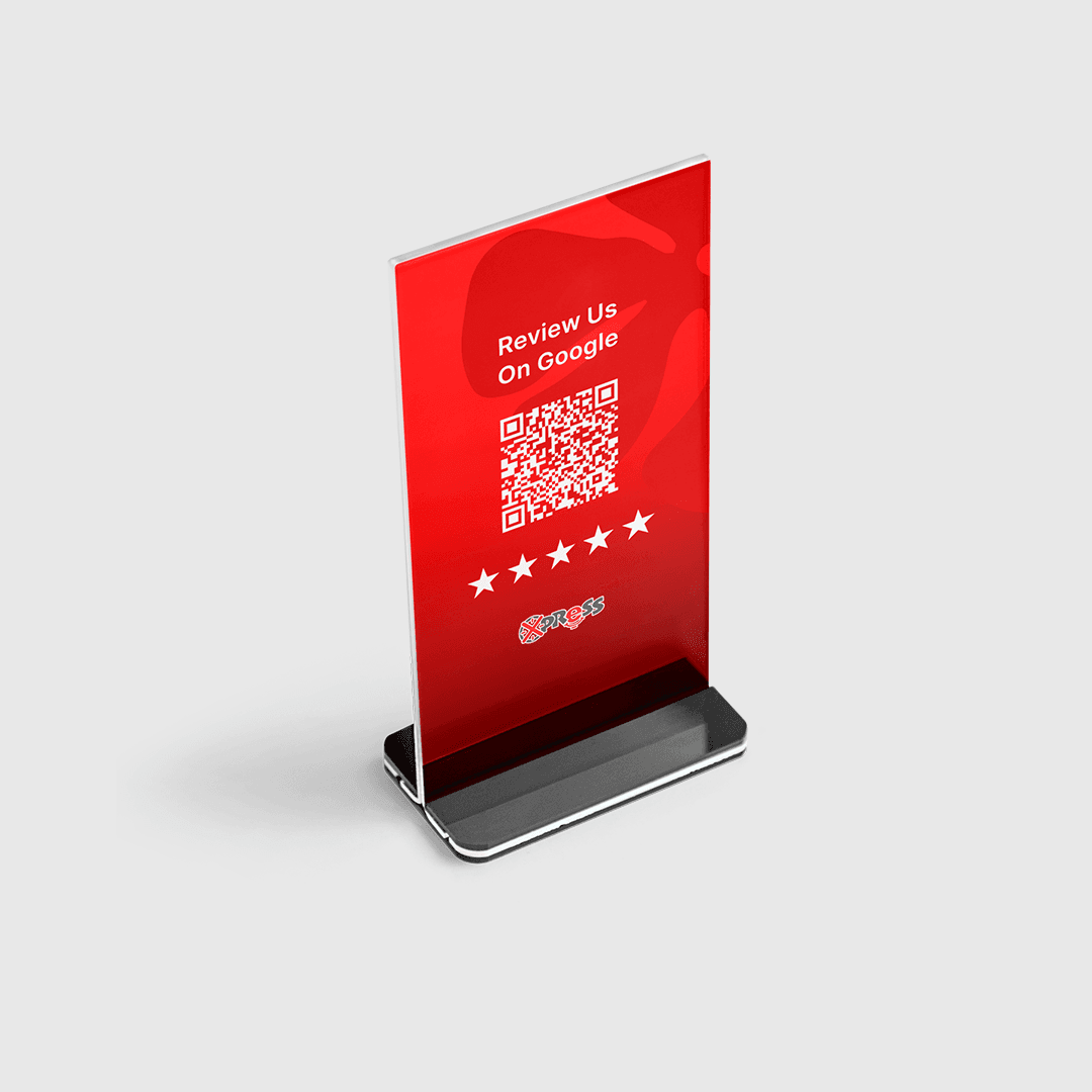 Tent Card Akrilik — foto 1