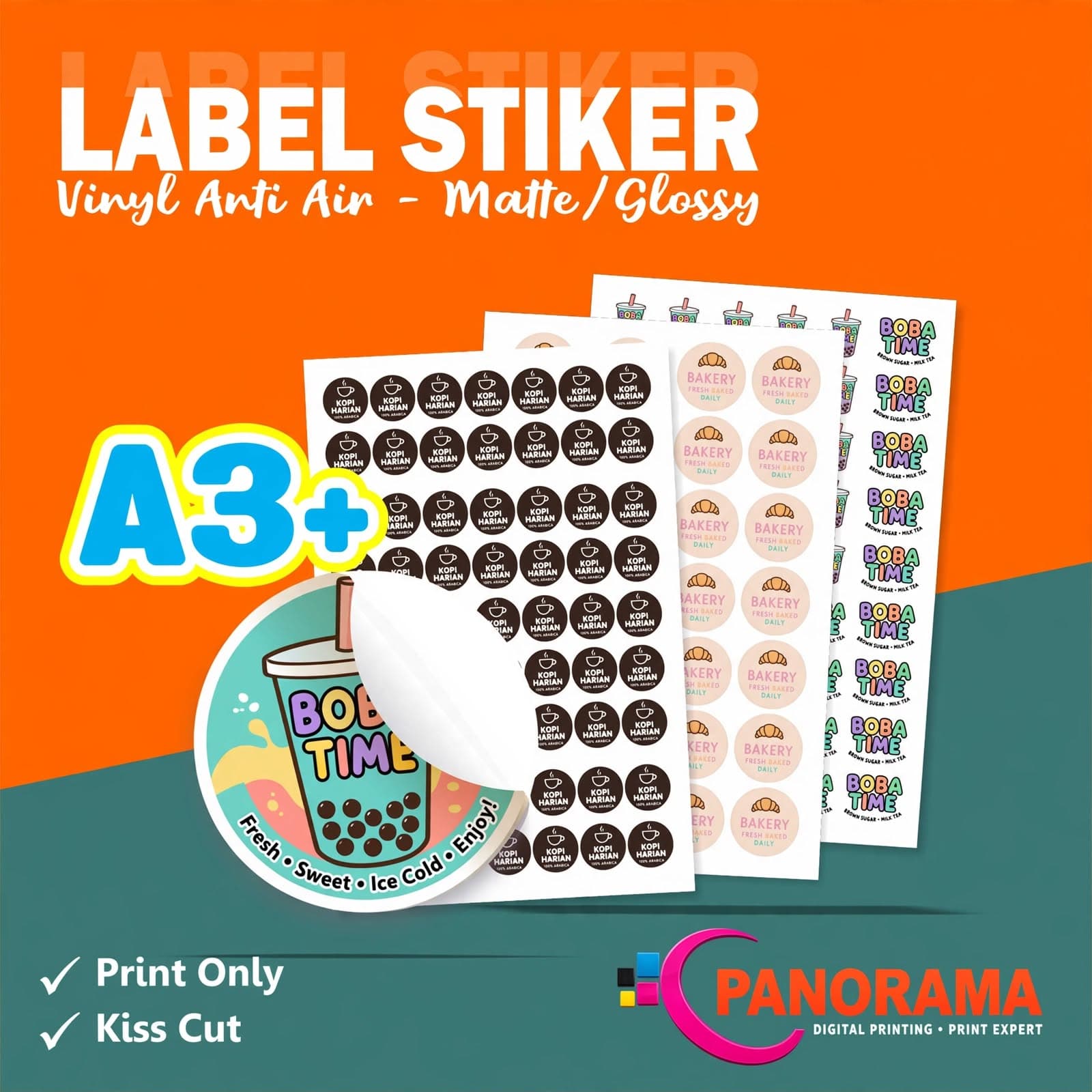 Stiker Chromo