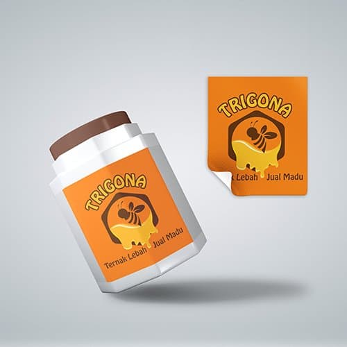Sticker Label - 4 x 5 cm — foto 1