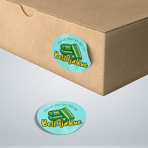 Sticker Label - 4 x 6 cm — foto 1